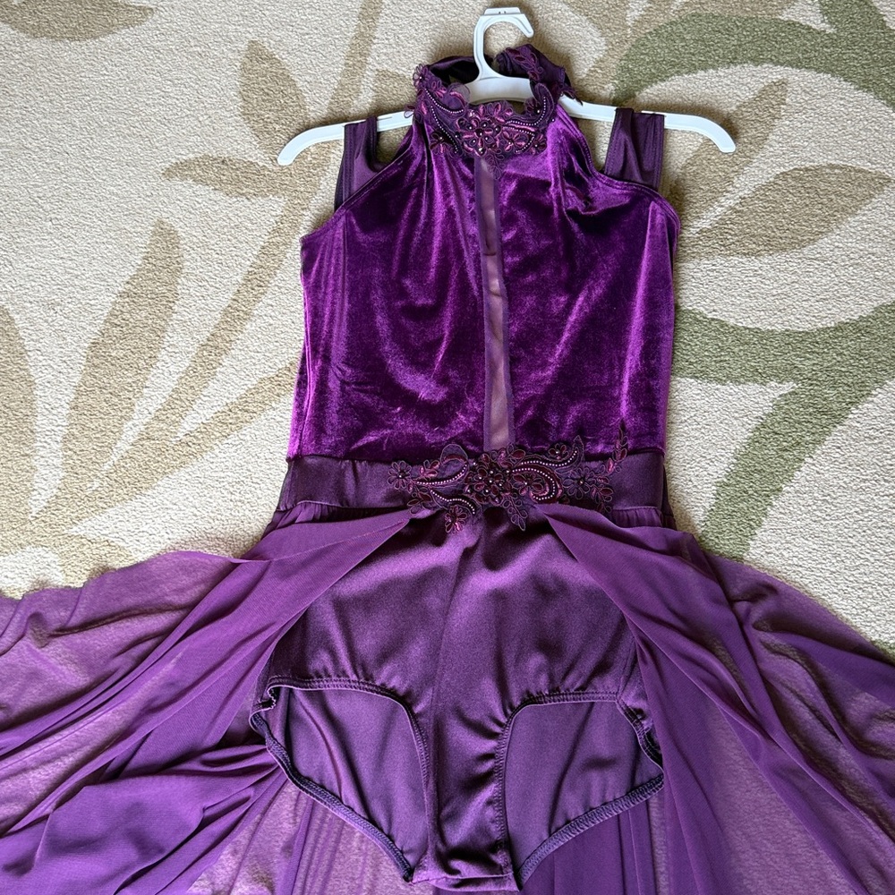 Weissman Deep Purple Teens/Young Adult Dance Costume - Picture 4 of 9